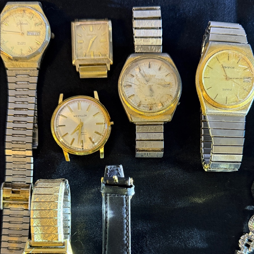 Vintage Gold and Silver Tone Men's and Women’s Watch’s - Broken for Parts Crafts